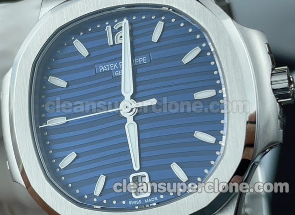 7118 1:1 Copy watch description and price 3k Factory Patek Philippe Nautilus blue Mechanical women 3