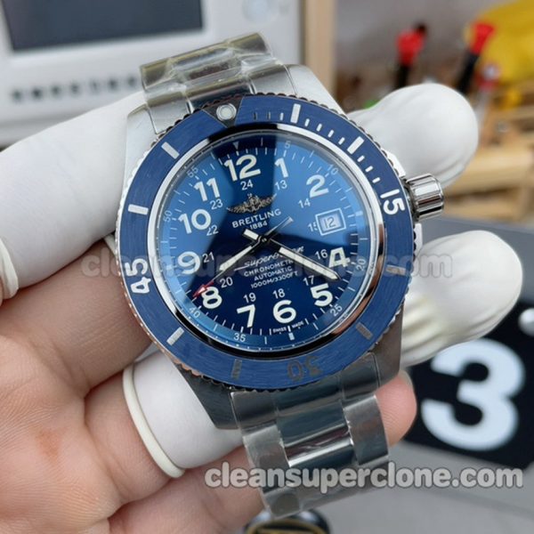 A17365D1 1:1 Copy watch description and price TF Factory Breitling Superocean blue 2824 Mechanical men