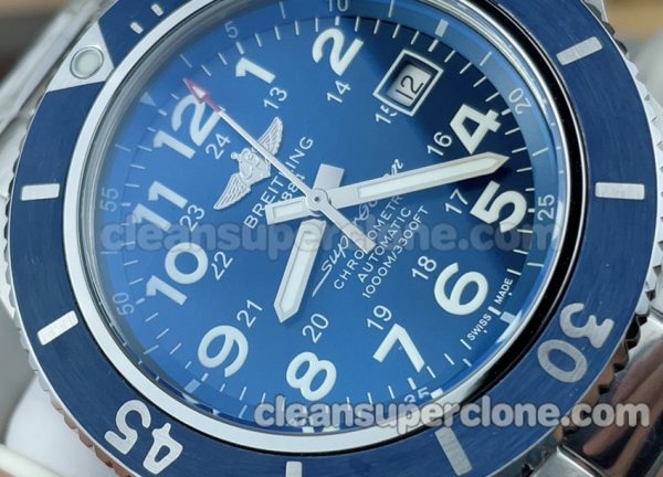 A17365D1 1:1 Copy watch description and price TF Factory Breitling Superocean blue 2824 Mechanical men 3