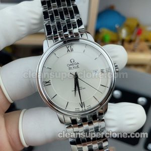 Deville replica watch details and pricing MKS Factory Omega 424.10.37 Mechanical men