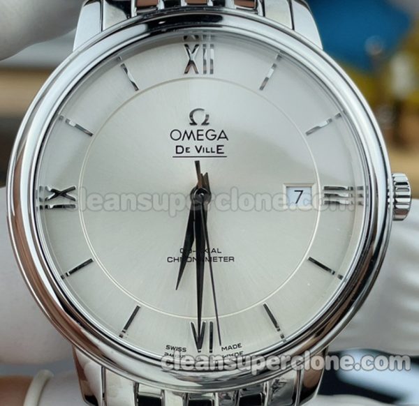 Deville replica watch details and pricing MKS Factory Omega 424.10.37 Mechanical men 2