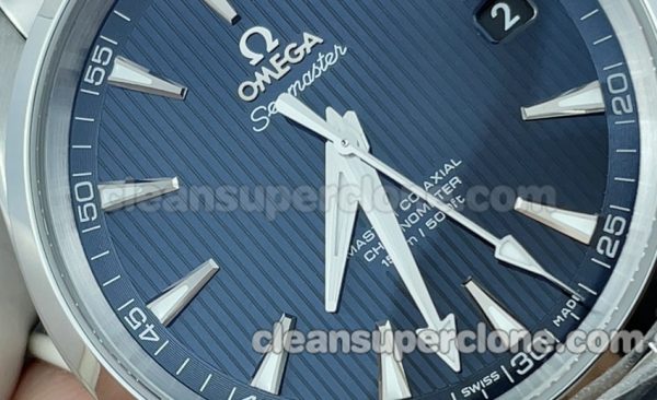 Seamaster replica watch details and pricing VS Factory Omega 150mm 231.10.42 blue Mechanical men 3