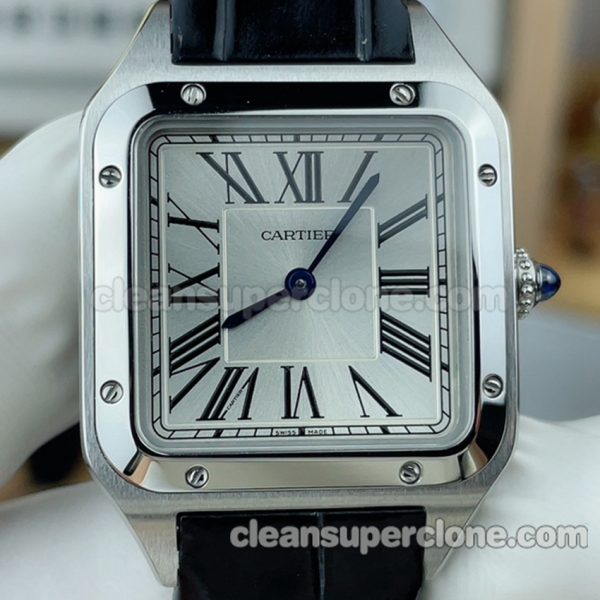 WSSA0023 1:1 Copy watch description and price F1 Factory Cartier Santos quartz women 2