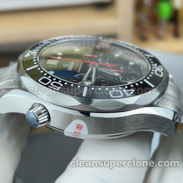 Seamaster replica watch details and pricing AC Factory Omega 300mm 212.30.44 Mechanical men 4