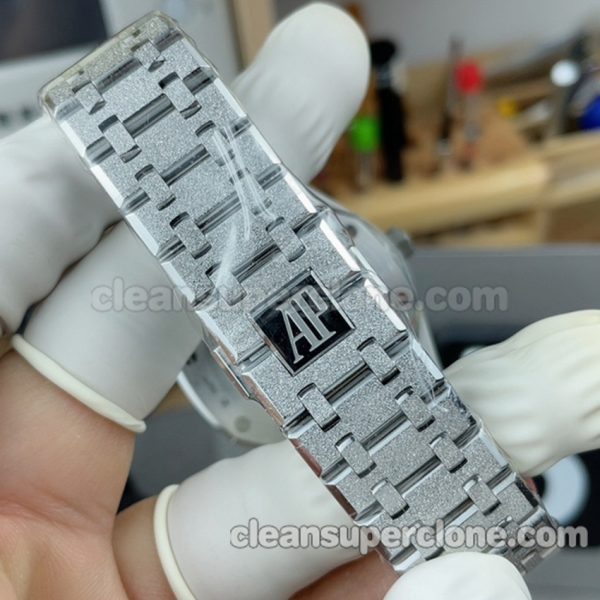 15400 1:1 Copy watch description and price APS Factory Audemars Piguet Royal Oak white Mechanical men 8