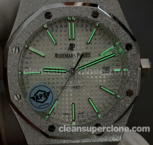 15400 1:1 Copy watch description and price APS Factory Audemars Piguet Royal Oak white Mechanical men 9