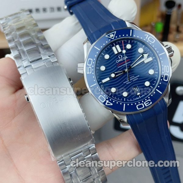 210.32.42 1:1 Copy watch description and price VS Factory Omega Seamaster 300mm blue Mechanical men