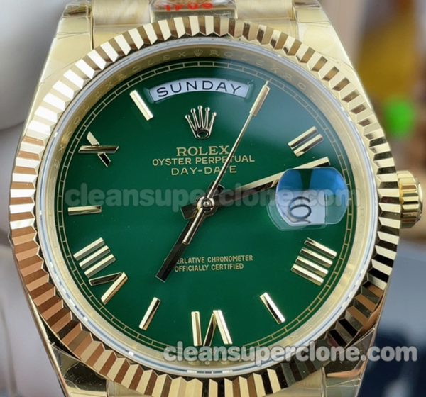 Rolex Clone watch picture and price GS Factory Day-date 228238 green Mechanical men 2