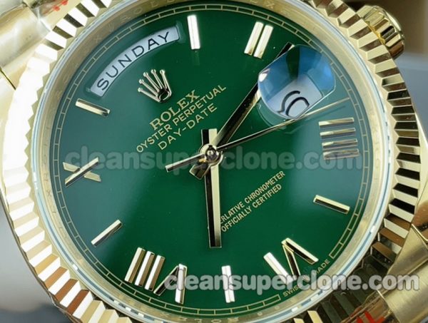 Rolex Clone watch picture and price GS Factory Day-date 228238 green Mechanical men 3