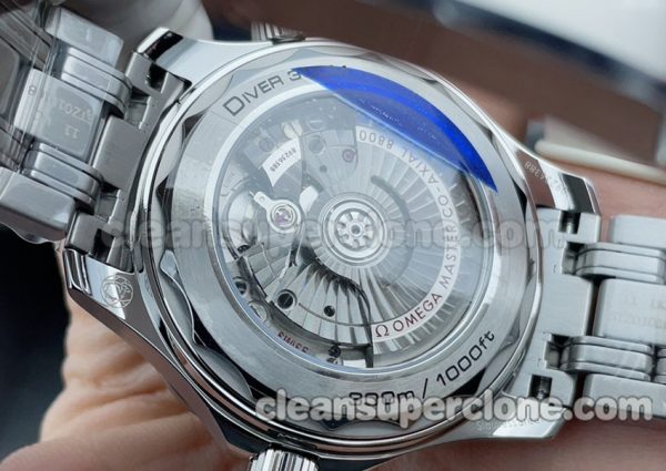 210.30.42 1:1 Copy watch description and price VS Factory Omega Seamaster 300 blue Mechanical men 6