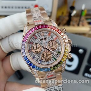 116595 1:1 Copy watch description and price TW Factory Rolex Daytona rainbow Mechanical men