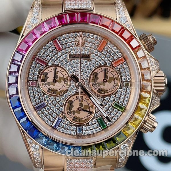 116595 1:1 Copy watch description and price TW Factory Rolex Daytona rainbow Mechanical men 2