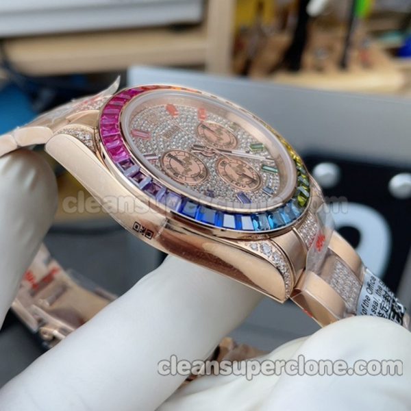 116595 1:1 Copy watch description and price TW Factory Rolex Daytona rainbow Mechanical men 4