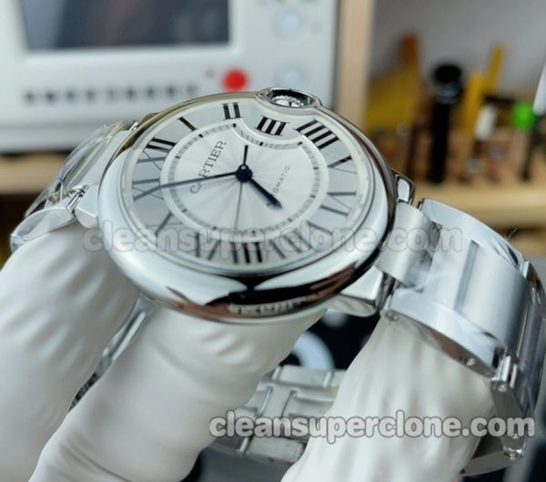 W6920046 1:1 Copy watch description and price 3K Factory Cartier Ballon Bleu 36mm 076 Mechanical men 4