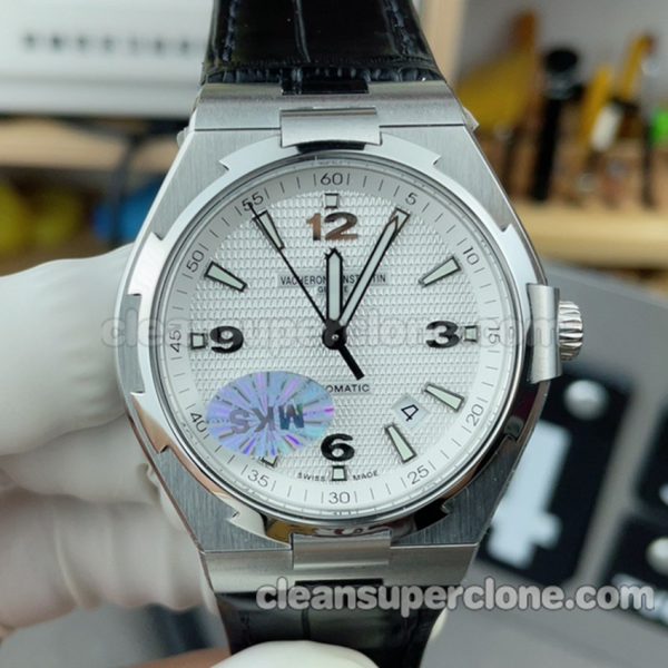 Overseas replica watch details and pricing MKS Factory Vacheron Constantin 47040 white Mechanical men 2