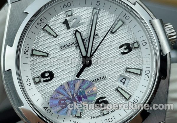 Overseas replica watch details and pricing MKS Factory Vacheron Constantin 47040 white Mechanical men 5