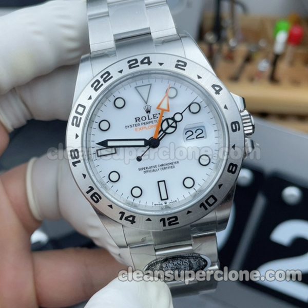 Rolex Super Clone watch picture and price C Factory Explorer 226570 white Mechanical men