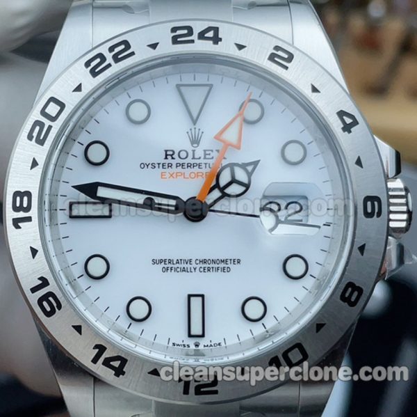 Rolex Super Clone watch picture and price C Factory Explorer 226570 white Mechanical men 2