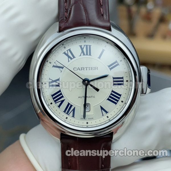 Cle De Cartier replica watch details and pricing Swiss Movement Cartier WSCL0017 Mechanical men 2