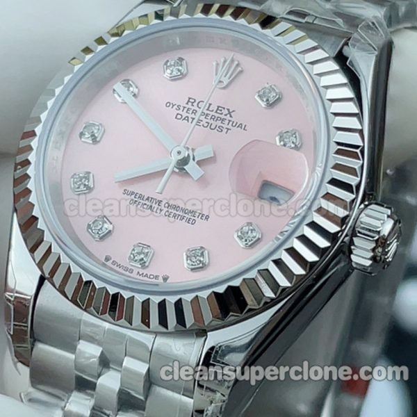 Rolex Clone watch picture and price GS Factory Datejust 28mm pink 279174 Mechanical women 3