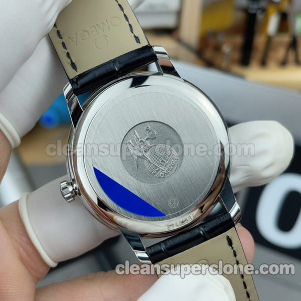 424.13.40 1:1 Copy watch description and price MKS Factory Omega Deville Mechanical men 4