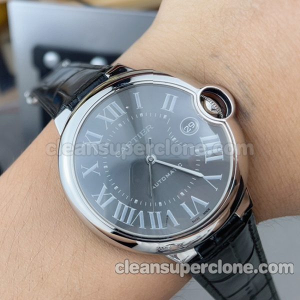 Ballon Bleu replica watch details and pricing CH Factory Cartier WSBB0060 gray Mechanical men 9