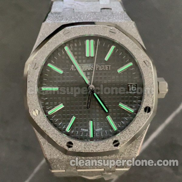 Royal Oak replica watch details and pricing APS Factory Audemars Piguet 15500 Mechanical men 9