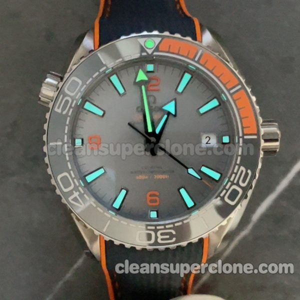 Seamaster replica watch details and pricing VS Factory Omega 600m 215.92.44 Mechanical men 9