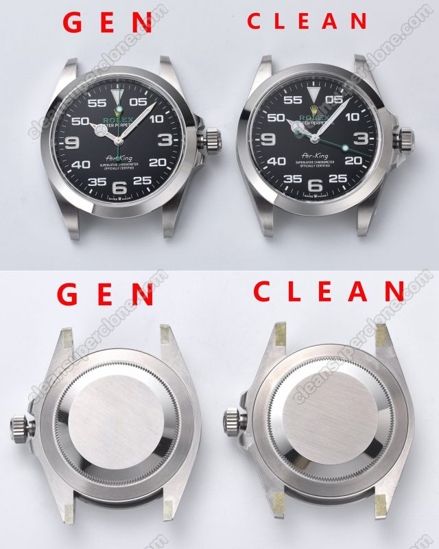 rolex super clone watch compare the difference between the genuine Clean Factory Black Explorer 126900 Mechanical Men
2