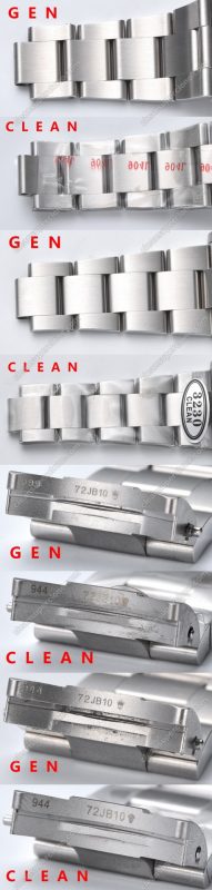 Oyster perpetual replica watch and the original What is the difference Clean Factory silver Rolex 124300 Mechanical Men
8