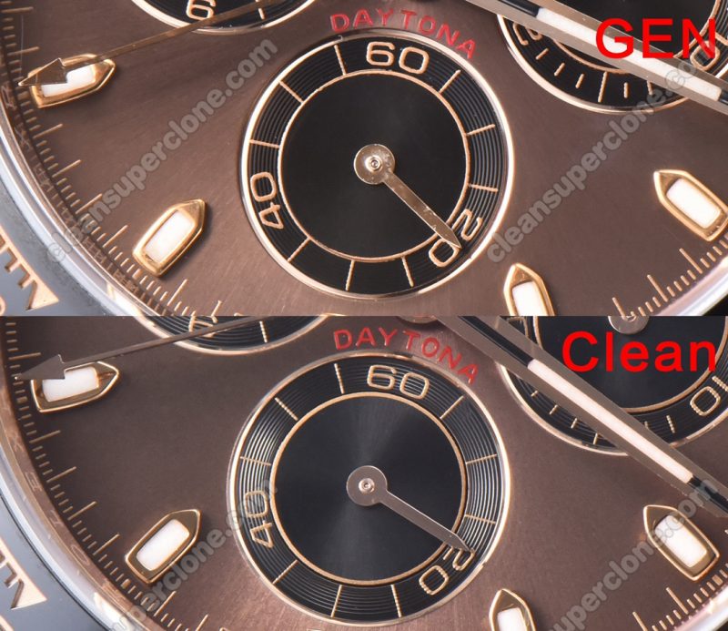 Daytona replica watch and the original What is the difference Clean Factory Brown Rolex 116515 Mechanical Men
6