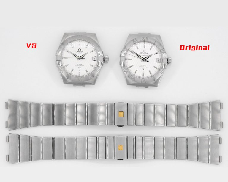 123.10.38 1:1 replica watch and the genuine what is the difference VS Factory Omega Constellation Mechanical Men