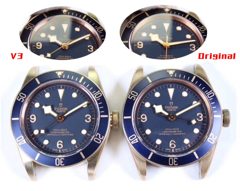 Black Bay replica watch and the original What is the difference XF Factory Tudor blue 79250BB Mechanical Men