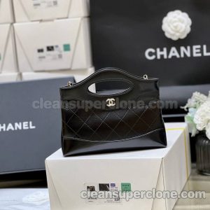 Crossbody bag replica details and pricing black Chanel cowhide women 3