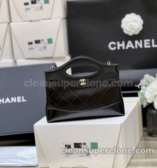 Crossbody bag replica details and pricing black Chanel cowhide women 3