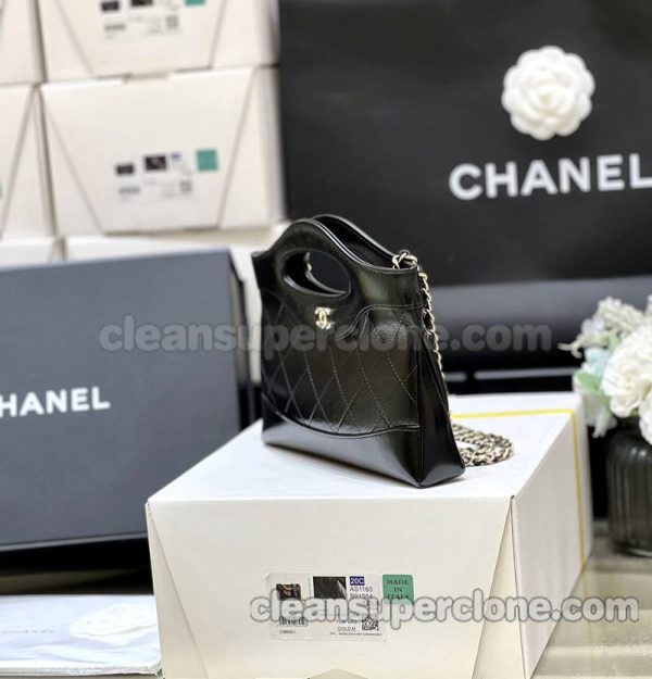 Crossbody bag replica details and pricing black Chanel cowhide women 4