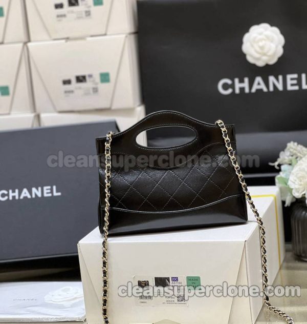 Crossbody bag replica details and pricing black Chanel cowhide women 5