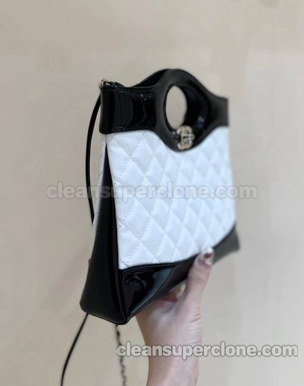 Chanel bag Super Clone picture and price white Handbag cowhide women 2