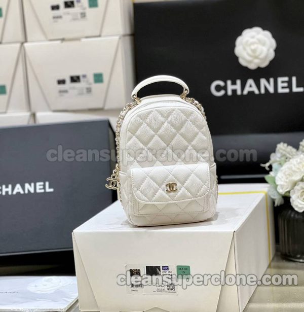 Chanel bag Super Clone picture and price white backpack cowhide women 2