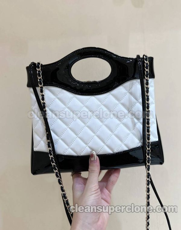 Chanel bag Super Clone picture and price white Handbag cowhide women 3