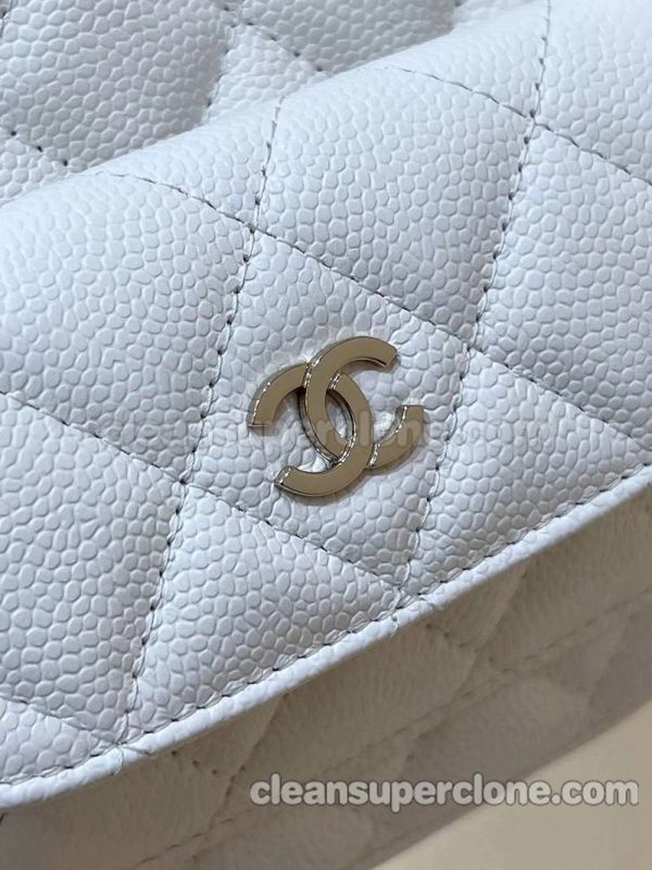 Chanel bag Super Clone picture and price white backpack cowhide women 7