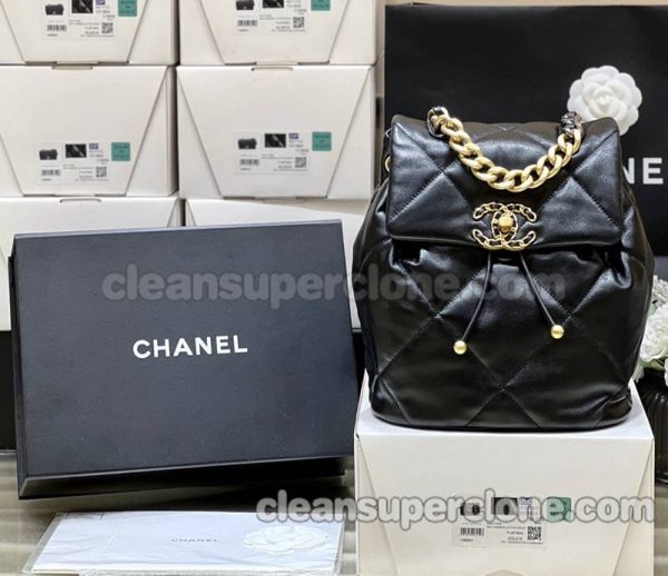 backpack bag replica details and pricing black Chanel Sheepskin women