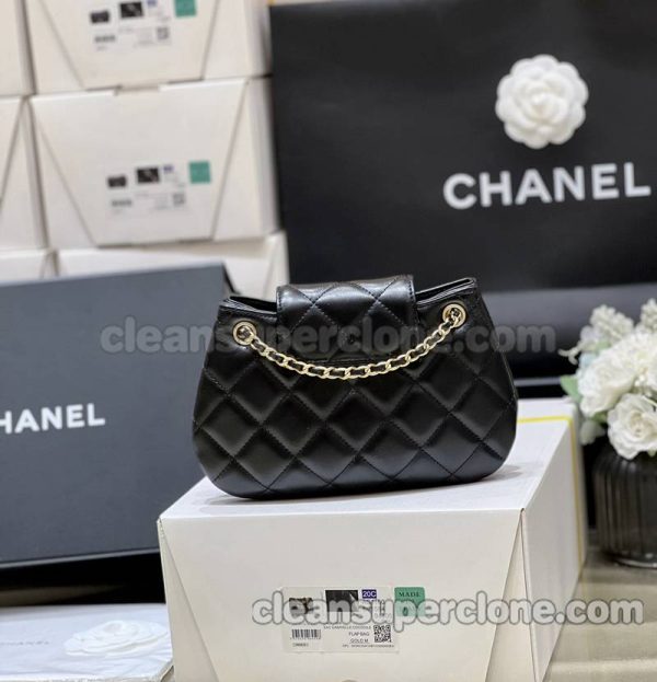 Messenger bag replica details and pricing black Chanel Sheepskin women 4