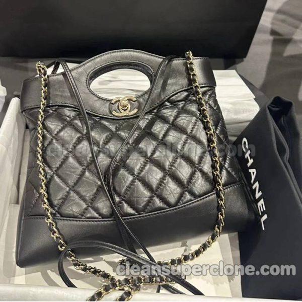 Chanel bag Super Clone picture and price black Handbag cowhide women 5