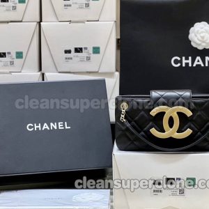 Baguette bag replica details and pricing black Chanel Sheepskin women