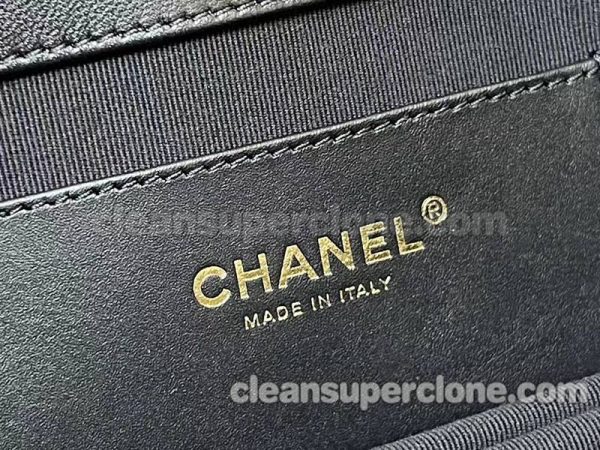 Baguette bag replica details and pricing black Chanel Sheepskin women 6