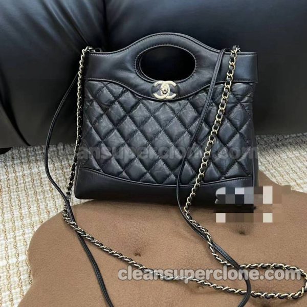 Chanel bag Super Clone picture and price black Handbag cowhide women 8