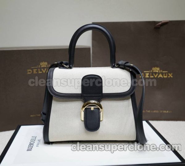 Delvaux bag Super Clone picture and price black Handbag Cowhide women