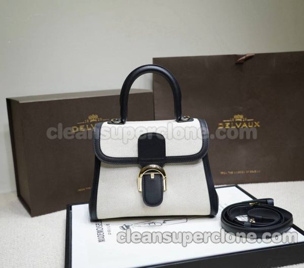 Delvaux bag Super Clone picture and price black Handbag Cowhide women 2