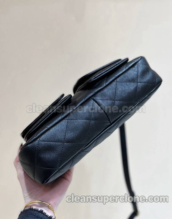 Crossbody bag replica details and pricing black Large Chanel cowhide women 4